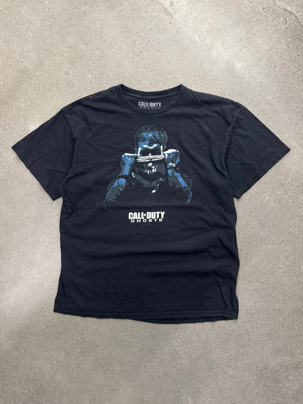 Y2K Call of Duty Ghosts Video Game Graphic T-Shirt - XL